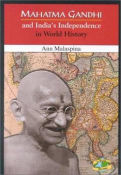 Library Binding Mahatma Gandhi and India's Independence in World History Book