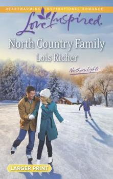 Mass Market Paperback North Country Family [Large Print] Book