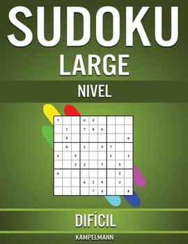 Paperback Sudoku Large Nivel Difícil: 250 Sudoku Large Difíciles con Instrucciones y Soluciones [Spanish] Book