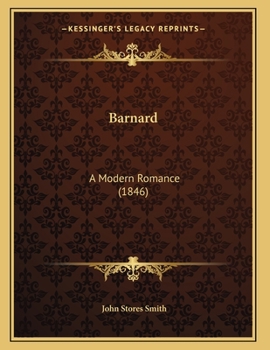 Paperback Barnard: A Modern Romance (1846) Book