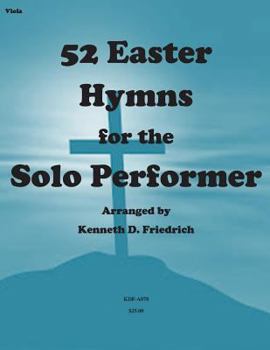 Paperback 52 Easter Hymns for the Solo Performer-viola version Book