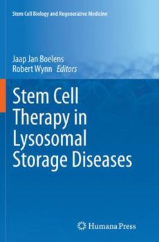 Paperback Stem Cell Therapy in Lysosomal Storage Diseases Book