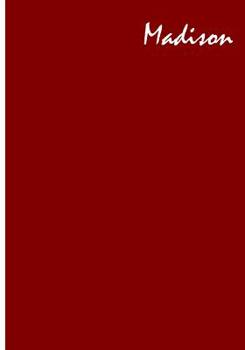 Paperback Madison: Collectible Notebook Book