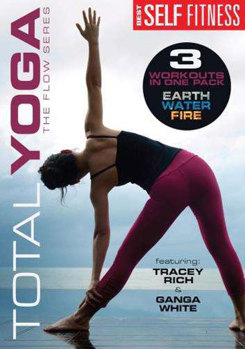 DVD Total Yoga: Flow Series Earth / Fire / Water Book