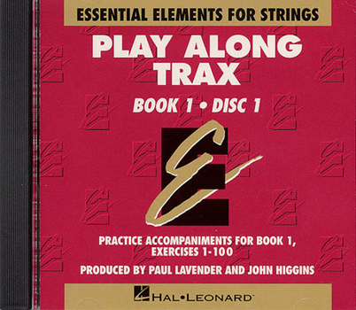 Audio CD Essential Elements for Strings Play-Along Trax - Book 1, Disc 1 Book
