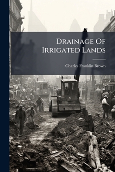Paperback Drainage Of Irrigated Lands Book