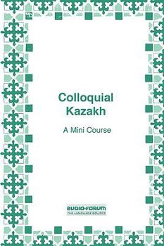 Paperback Colloquial Kazakh text only Book