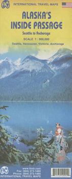 Map Alaska's Inside Passage 1:900,000 Book
