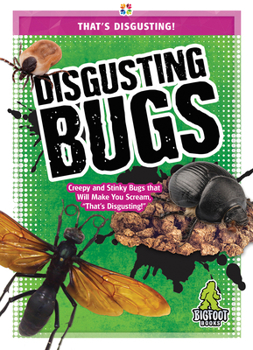 Library Binding Disgusting Bugs Book
