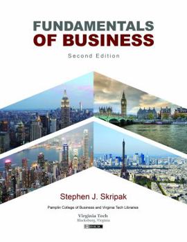 Paperback Fundamentals of Business - Black and White Edition Book