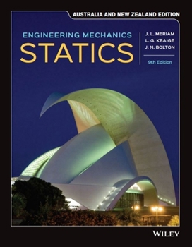 Paperback Engineering Mechanics: Statics, Australian New Zealand Edition Book