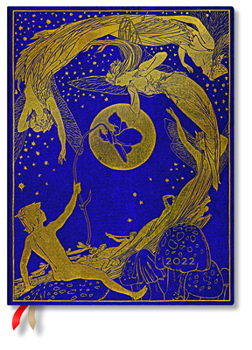 Calendar Violet Violet 2022 12-Month Hardcover Planner, Ultra - Vertical Week-At-A-Time Book