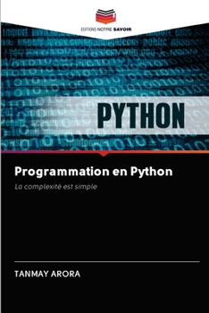 Paperback Programmation en Python [French] Book