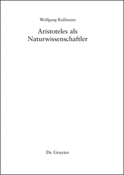 Hardcover Aristoteles ALS Naturwissenschaftler [German] Book