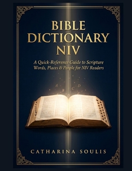 Paperback Bible Dictionary NIV a Quick-Reference Guide to Scripture Words, Places & People for NIV Readers Book