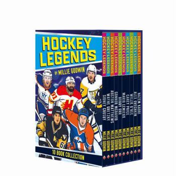 Hardcover The Hockey Legends 10 Book Collection Book