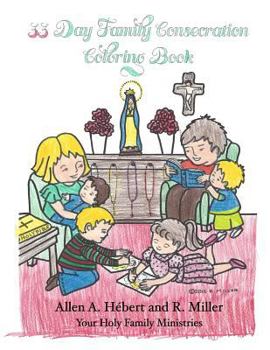 Paperback 33 Day Family Consecration Coloring Book