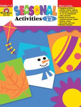 Paperback Seasonal Activities Grades 1-2 Book