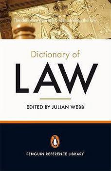 Paperback The Penguin Dictionary of Law Book