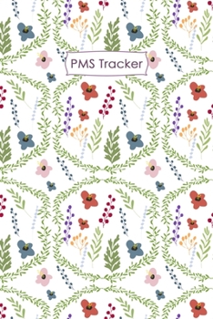 Paperback PMS Tracker: Professional Monthly Period Journal For Girls, Menstrual Cycle Logbook - 4 years monthly calendar logbook to monitor y Book