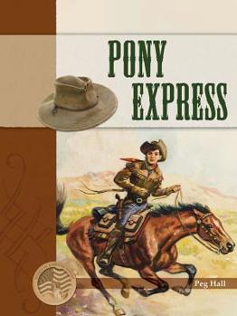 Hardcover Pony Express (Events in American History) Book