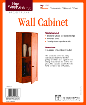 Paperback Fine Woodworking's Wall Cabinet Plan Book