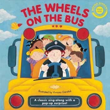 Hardcover Moving Windows: The Wheels on the Bus Book