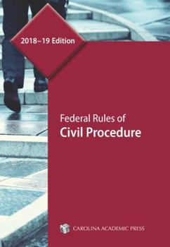 Paperback Federal Rules of Civil Procedure 2018-2019 Book