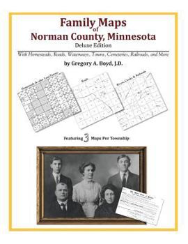 Paperback Family Maps of Norman County, Minnesota Book