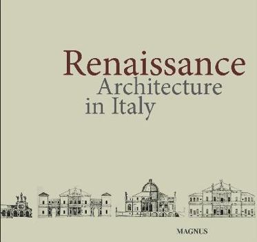 Hardcover Renaissance Architecture in Italy Book