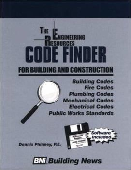 Paperback The Engineering Resources Code Finder for Building and Construction: Building Codes/Fire Codes/Plumbing Codes/Mechanical Codes/Electrical Codes/Public Book