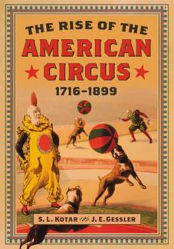 Paperback The Rise of the American Circus, 1716-1899 Book