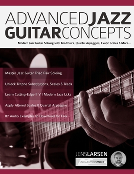 Paperback Advanced Jazz Guitar Concepts Book