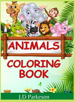 Hardcover Animals Coloring Book ( Vol 2 ): Cute Coloring Book with Animal Designs for girls / kids kids ages 7+ Activity Book for Kids Book