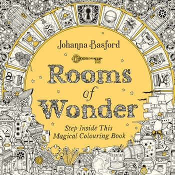 Paperback Rooms of Wonder: Step Inside this Magical Colouring Book