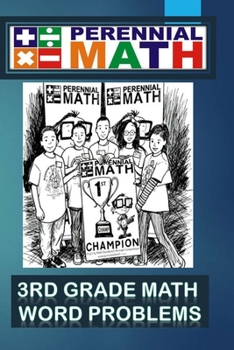 Paperback Perennial Math 3rd Grade Word Problems Book