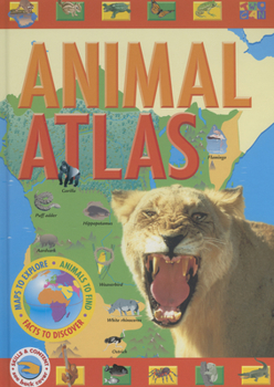 Hardcover Animal Atlas Book