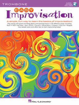 Paperback Easy Improvisation: For Trombone Book