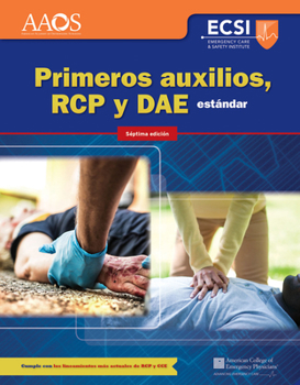 Paperback Primeros Auxilios, Rcp Y Dae Estandar Book