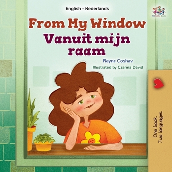 Paperback From My Window (English Dutch Bilingual Kids Book) [Dutch] [Large Print] Book