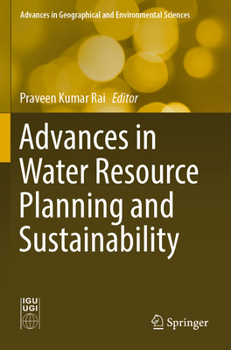 Paperback Advances in Water Resource Planning and Sustainability Book