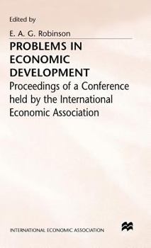 Hardcover Problems in Economic Development Book