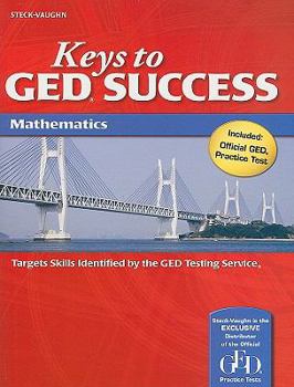 Paperback Keys to GED Success: Mathematics Book