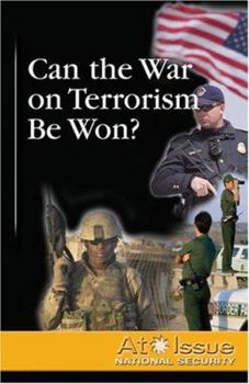 Library Binding Can the War on Terrorism Be Won? Book