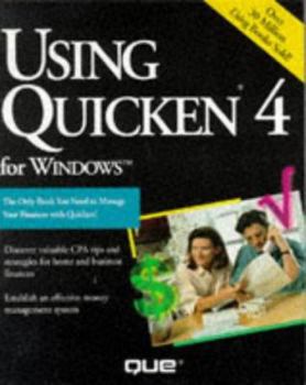 Paperback Using Quicken 4 for Windows Book