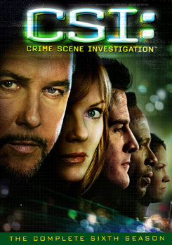 DVD CSI: Crime Scene Investigation - Sixth Season Book