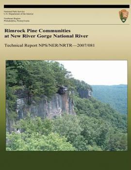 Paperback Rimrock Pine Communities at the New River Gorge National River Book