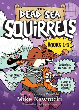 Paperback The Dead Sea Squirrels Set Books 1-3: Squirreled Away / Boy Meets Squirrels / Nutty Study Buddies Book