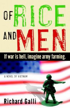 Hardcover Of Rice and Men: A Novel of Vietnam Book