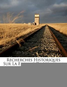 Paperback Recherches Historiques Sur la Facult? de M?decine de Paris... Book